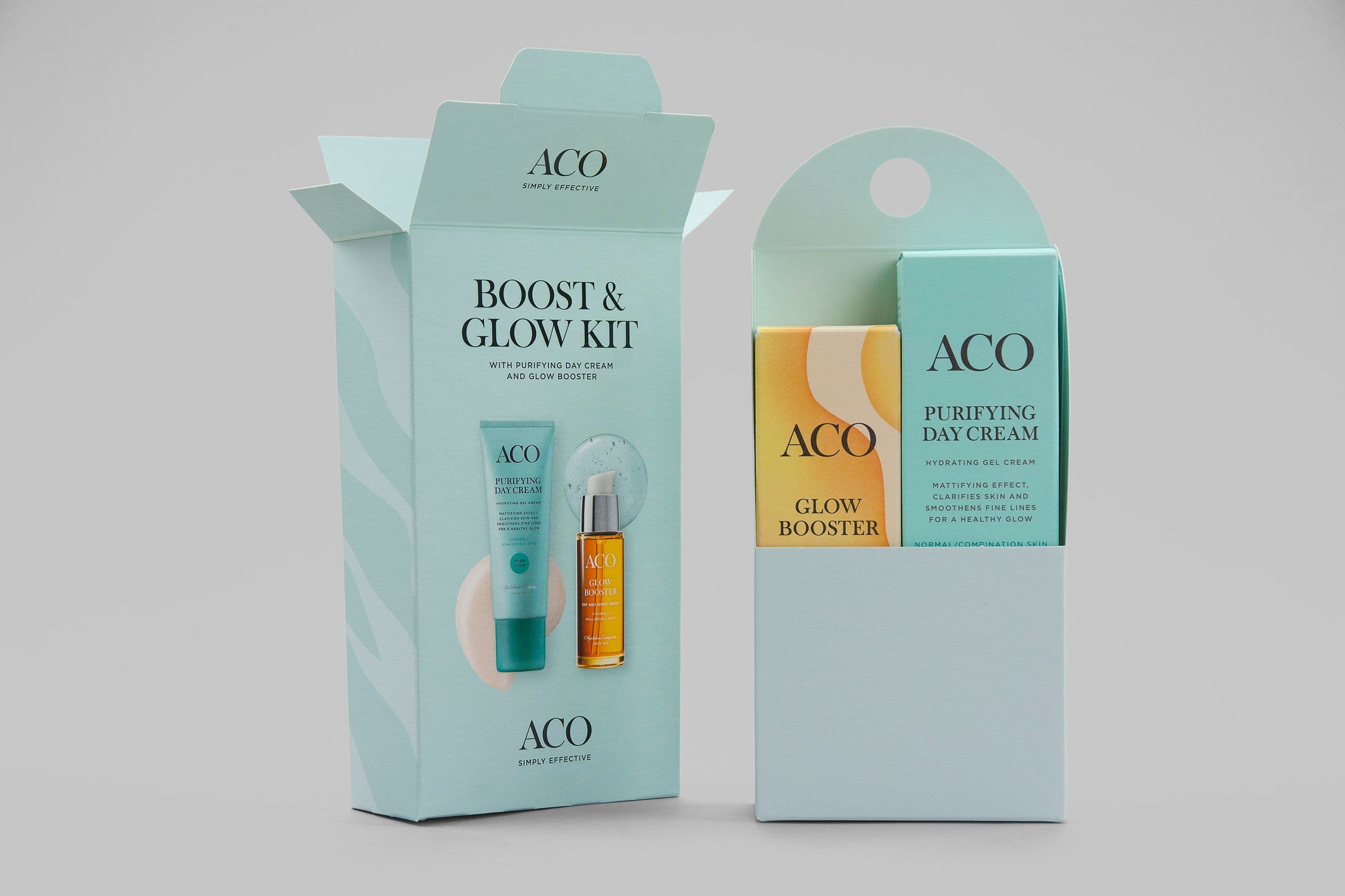 Printed folding boxes with inserts