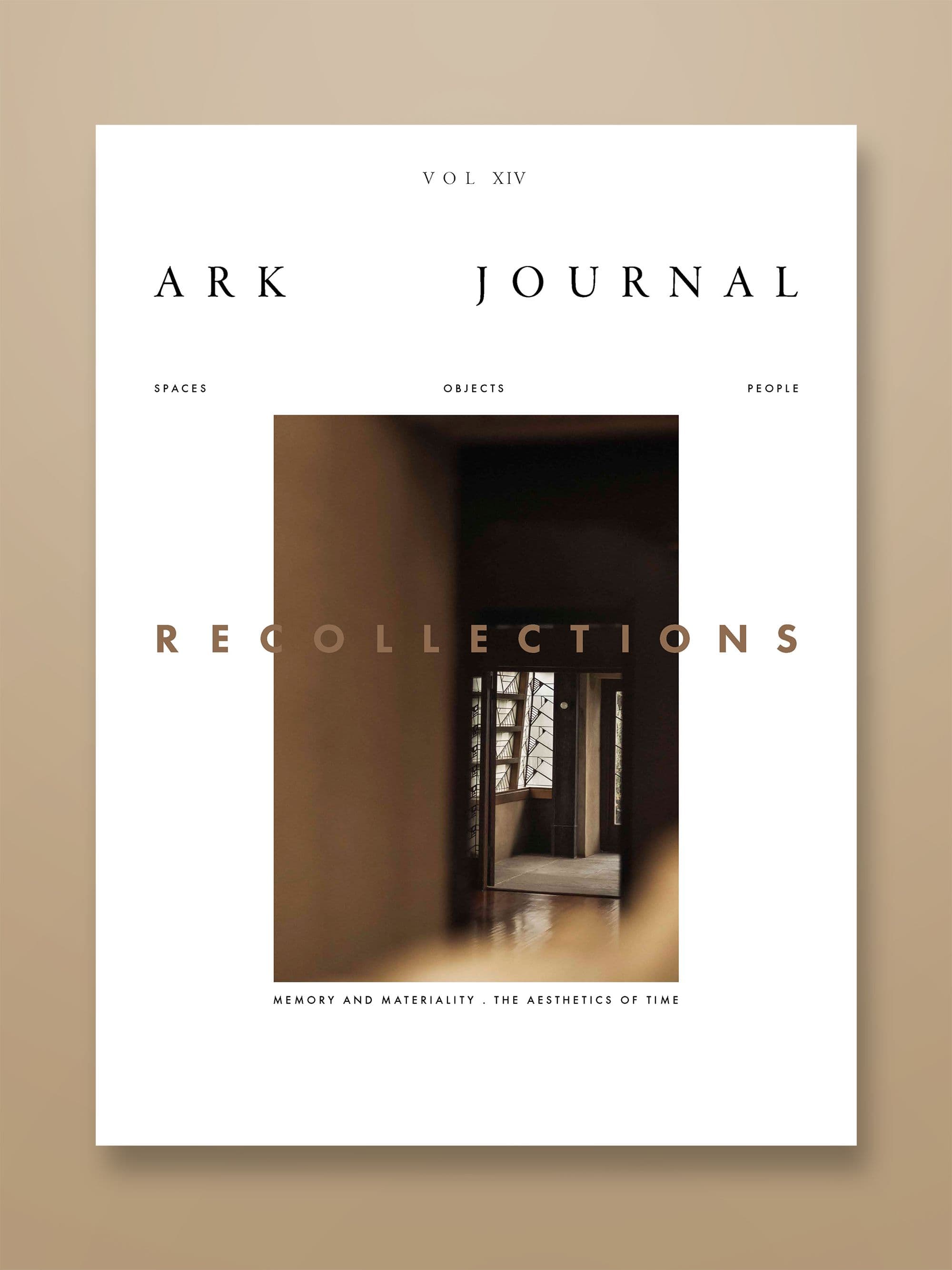Ark Journal front page printed magazine
