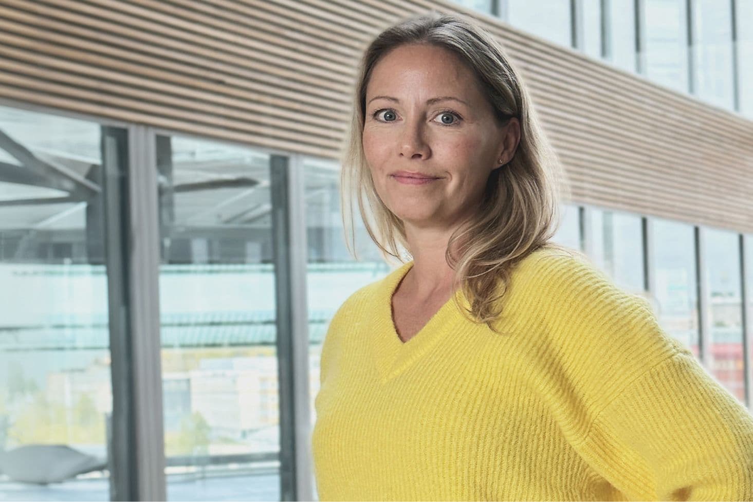 En porträttbild av Anna Boustedt