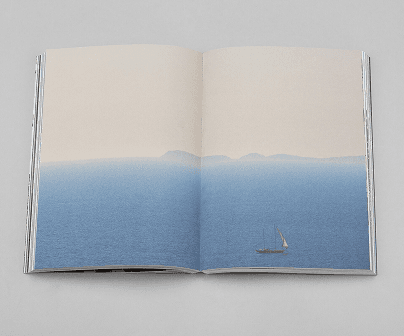 Uppslag i en tryckt bok