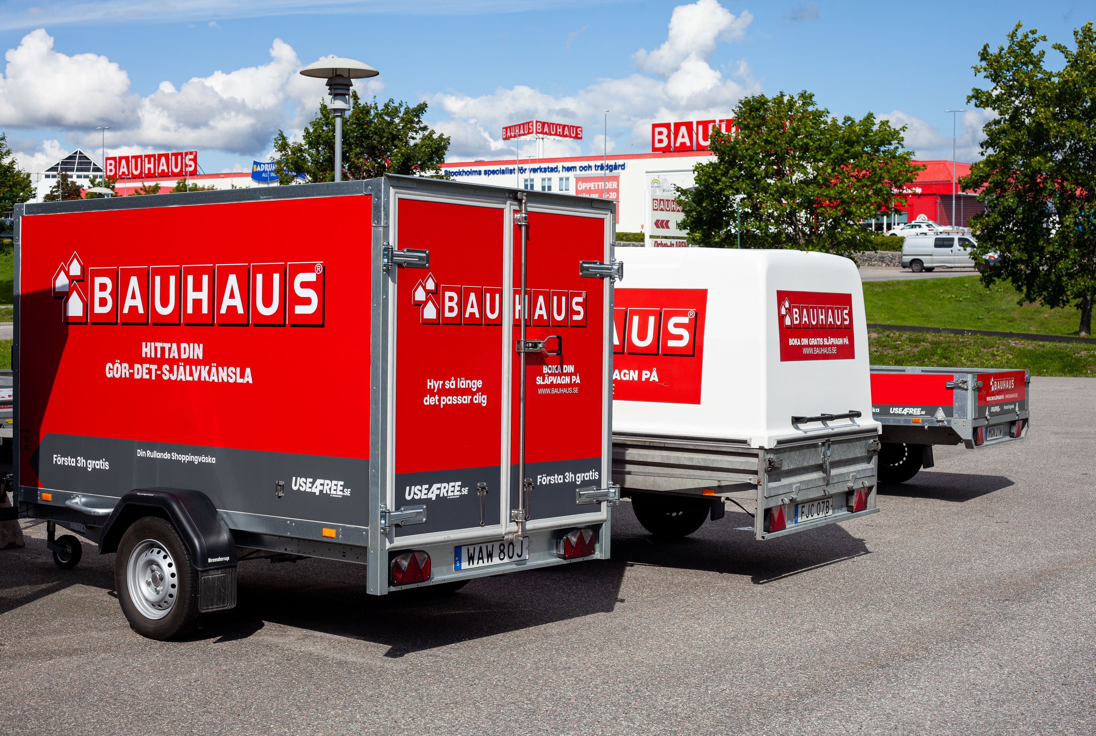 Lastbil och transportbil från Bauhaus