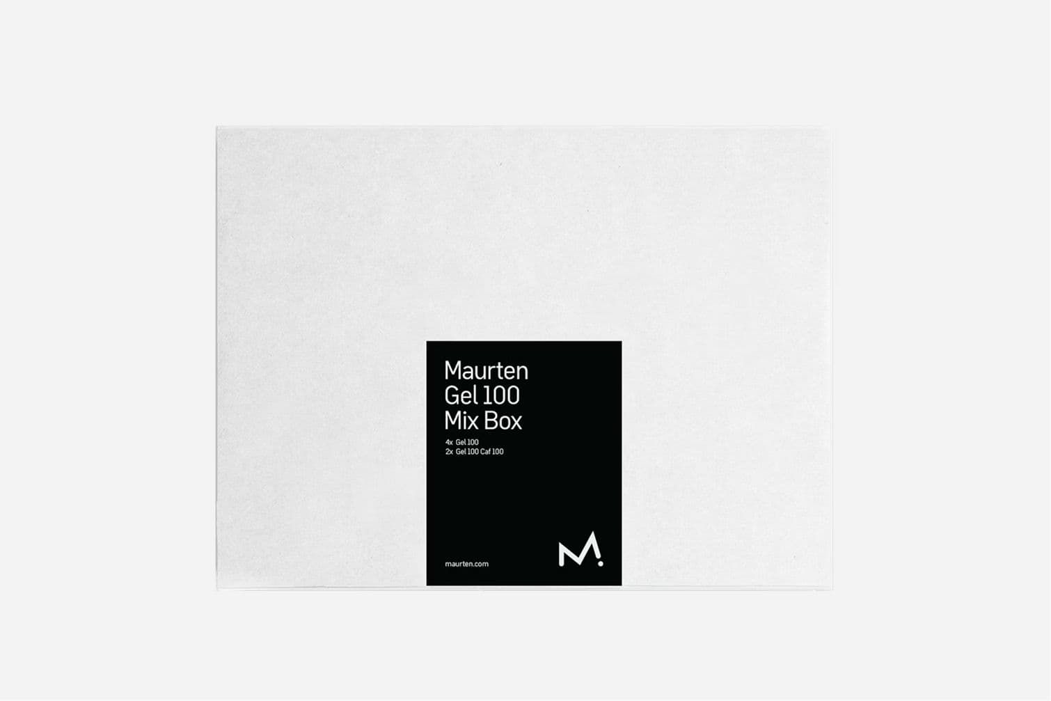 Svart förpackning för sportnutiotion