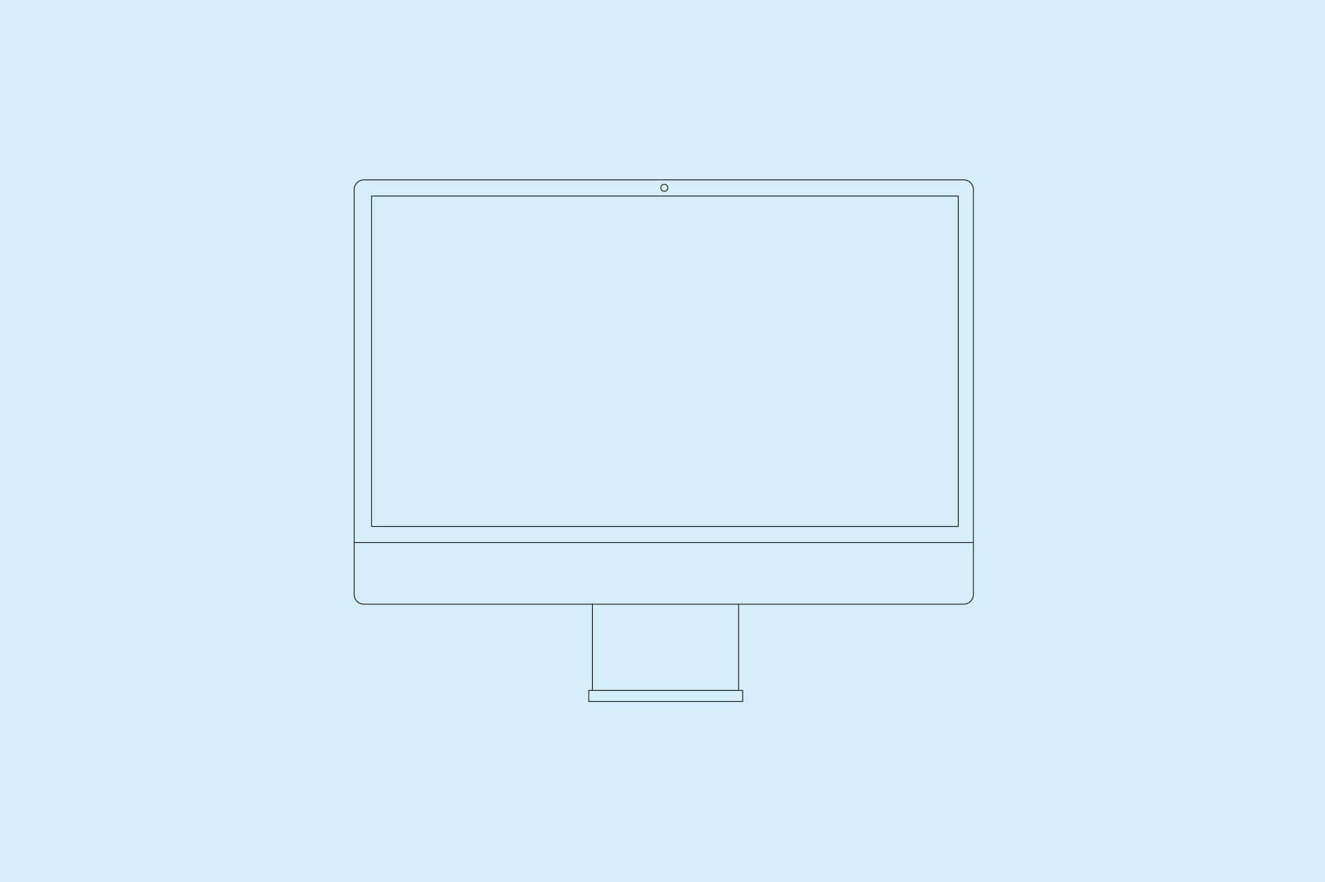 illustration of a computor