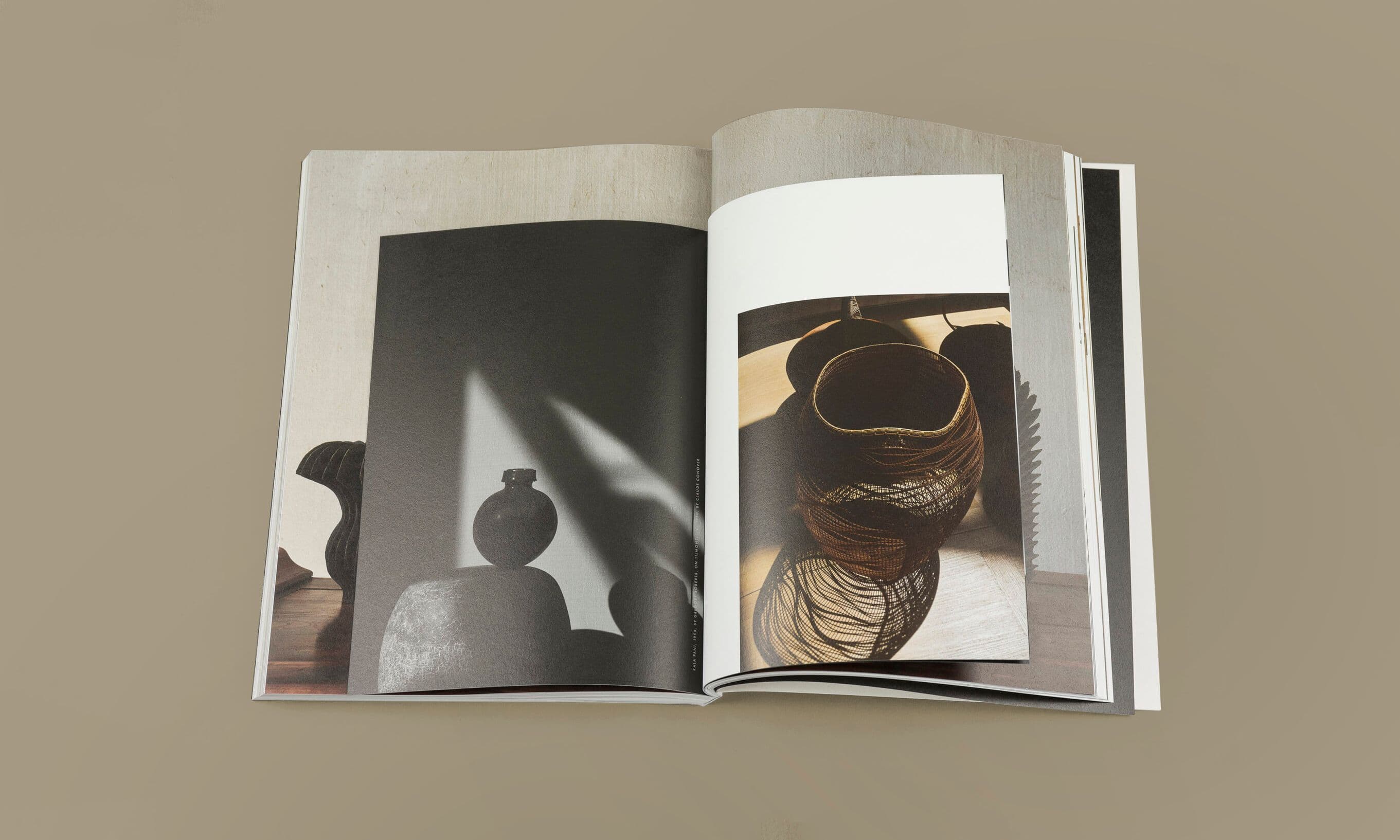 Ark Journal spread printed magazine