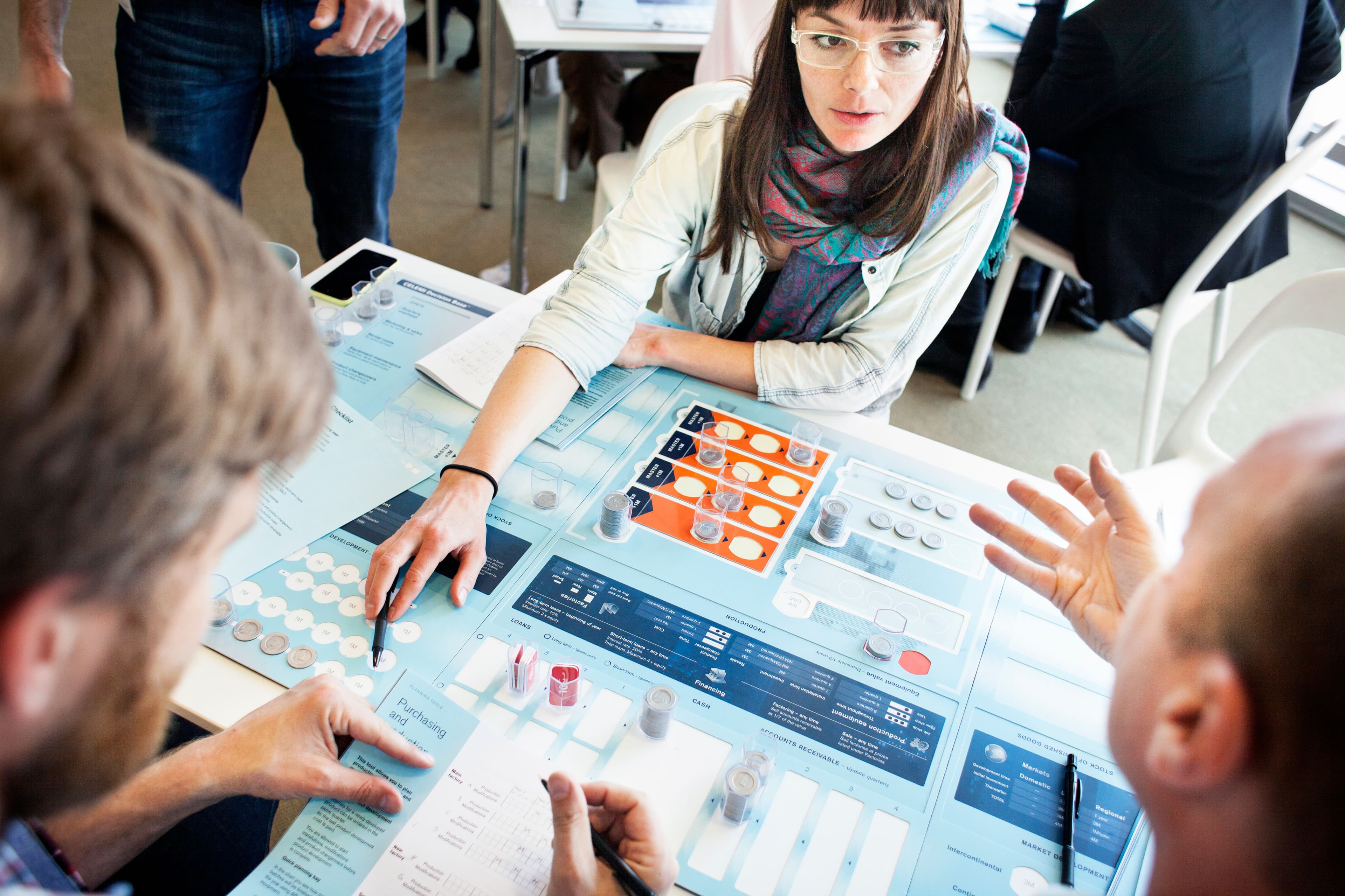 Global learning industry. Simulation games. Printed game kits. High quality print materials and distribution.